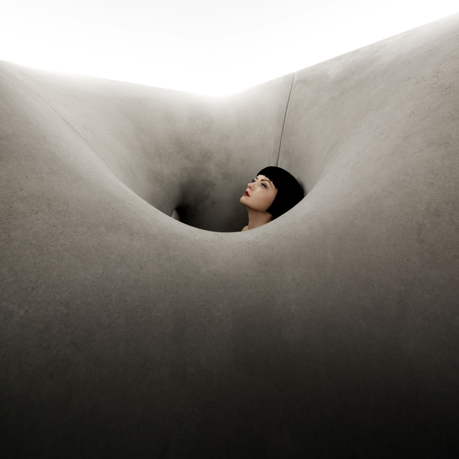 Microtherme concrete spa by Matter Design