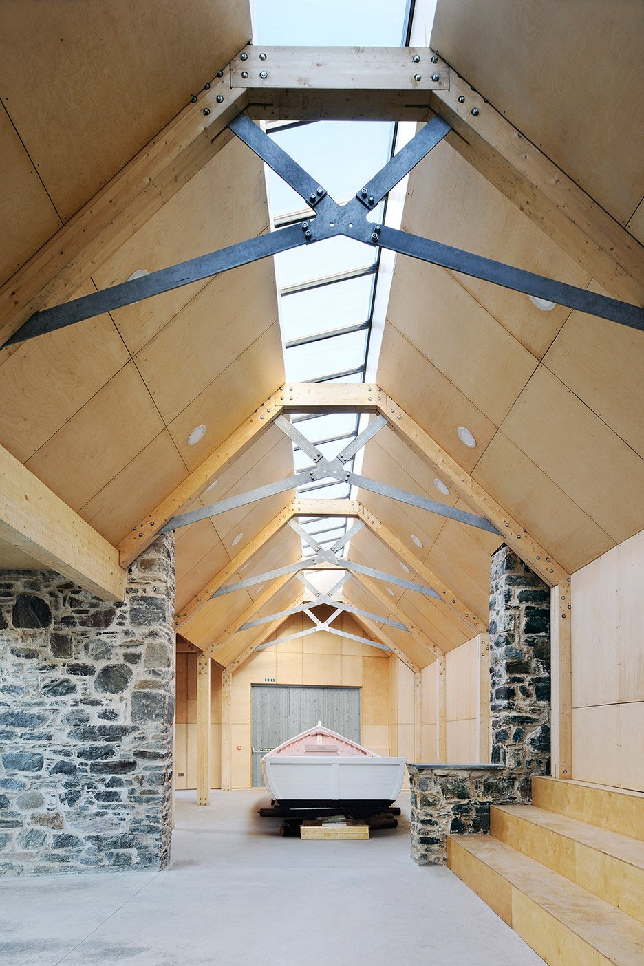 Portsoy Boatbuilding Centre by Brown + Brown