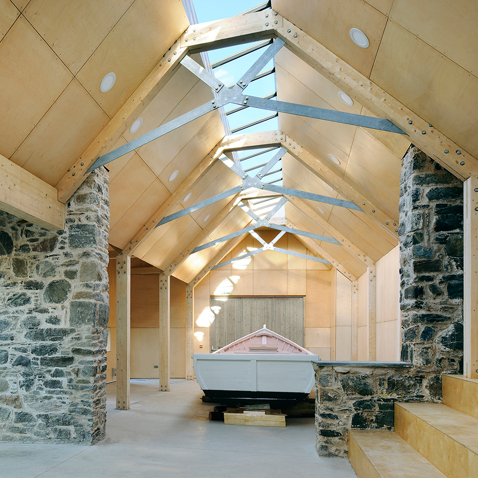 Portsoy Boatbuilding Centre by Brown + Brown