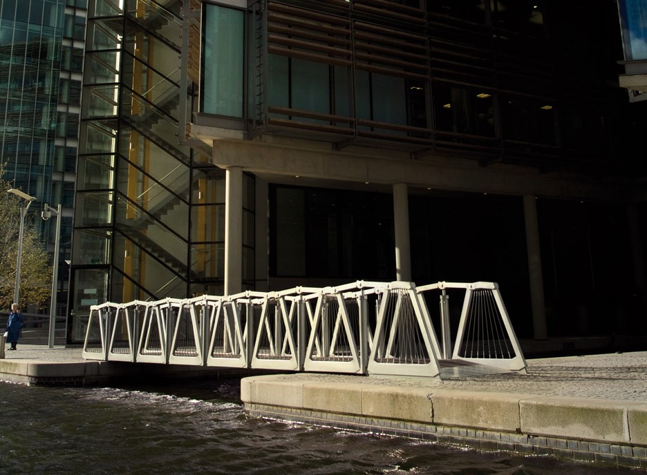 Rolling Bridge by Thomas Heatherwick