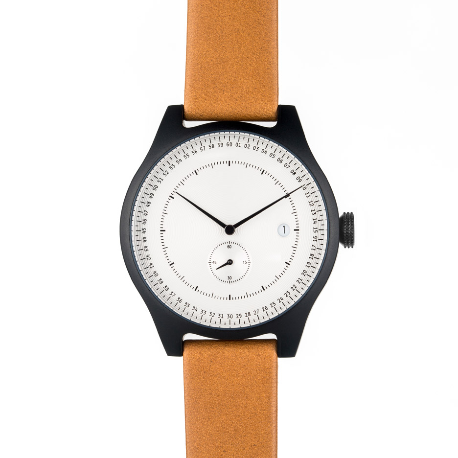 Squarestreet Aluminium watch arrives at Dezeen Watch Store