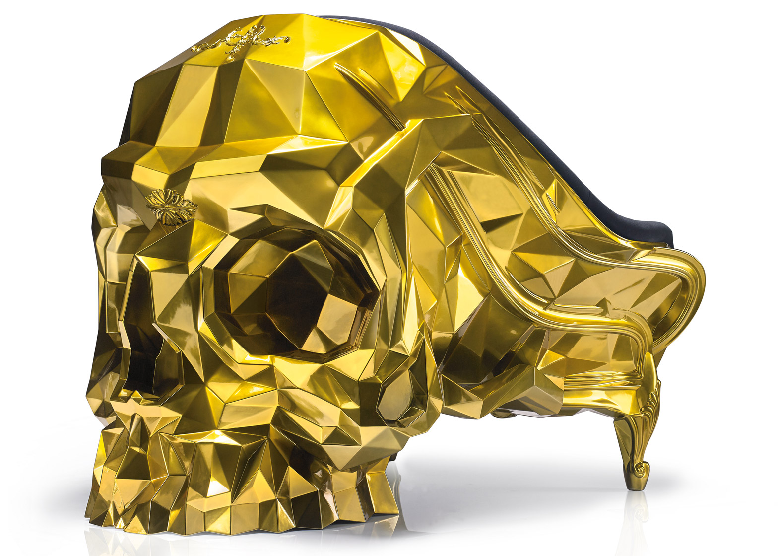 Harow S Gold Plated Skull Armchair Carries A 500k Price Tag