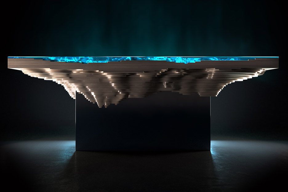 Abyss Table Resembles Ocean Chasms