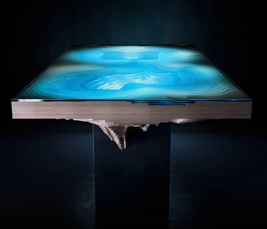 Abyss Dining Table by Duffy London