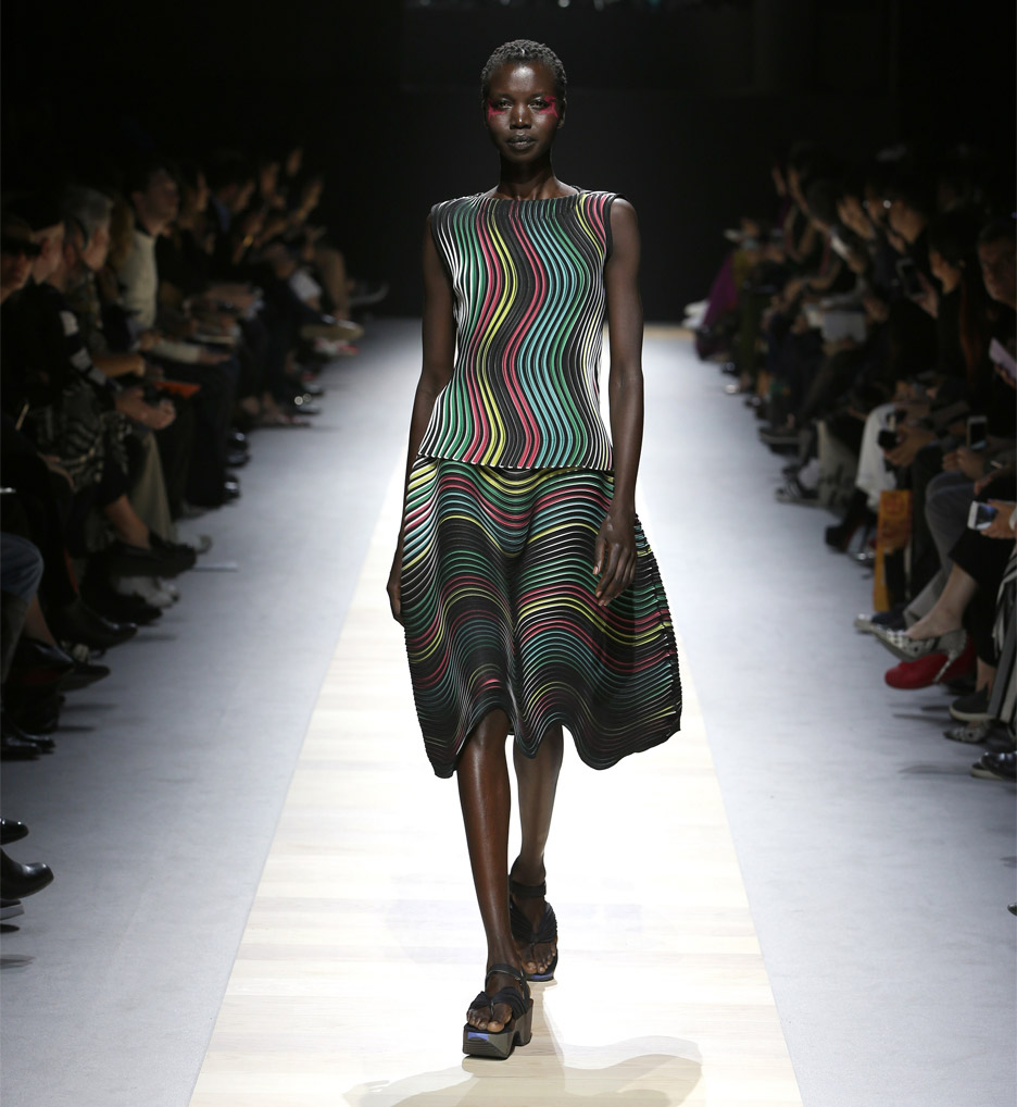 SS16 fashion collection by Issey Miyake