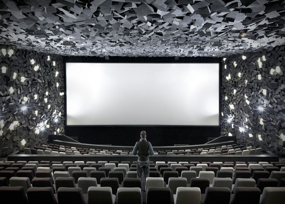 Exploded cinema in Wuhan, China, by One Plus Partnership