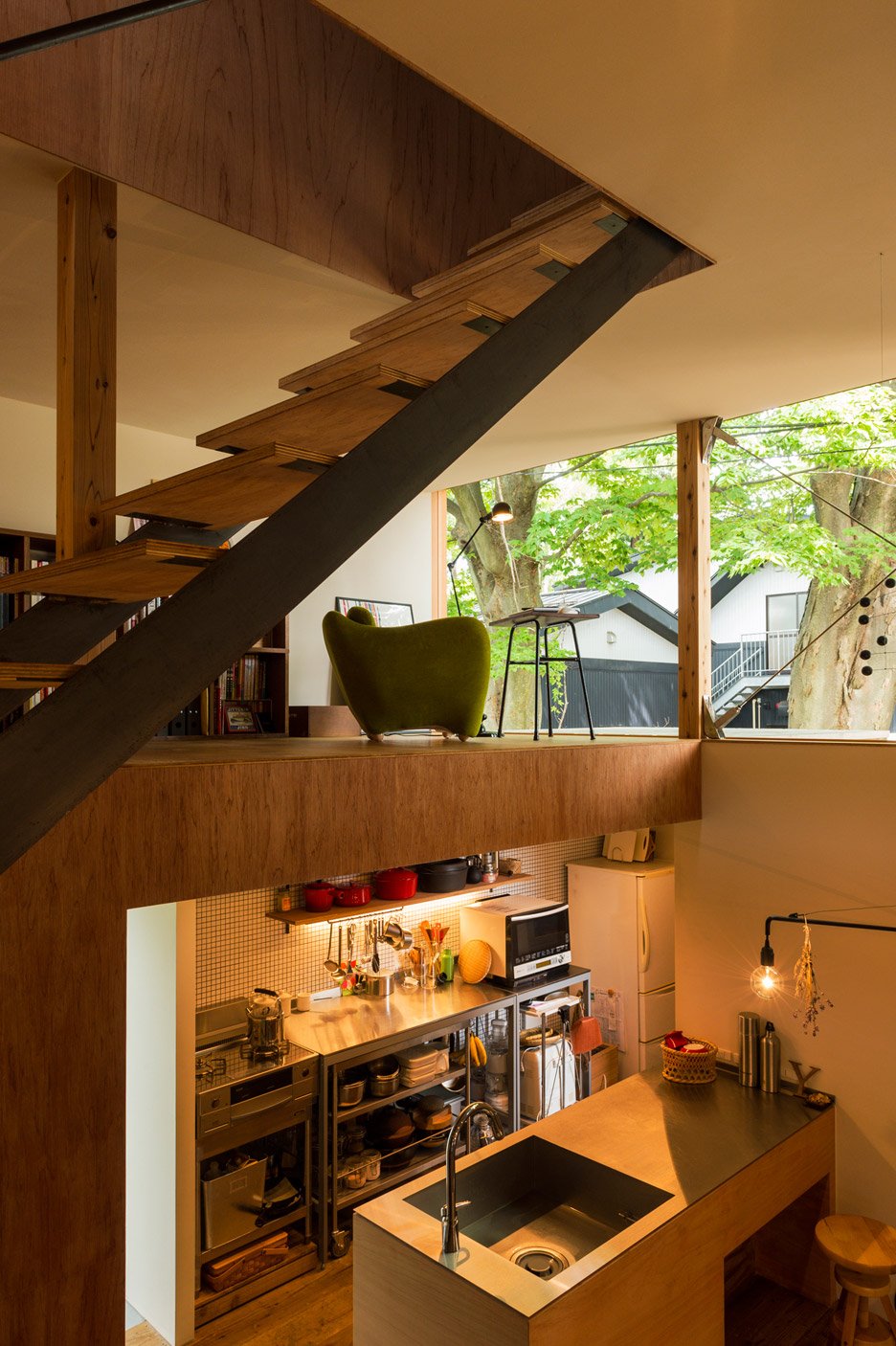 House to catch the tree by Takeru Shoji Architects