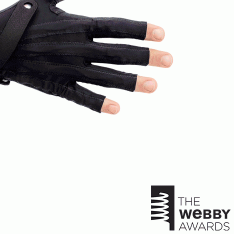 Imogen Heap share the glove Webby Awards campaign