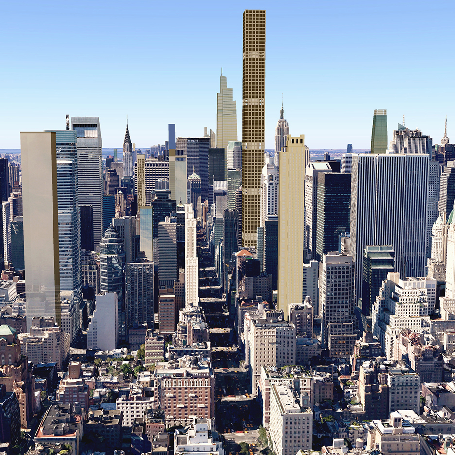 New York skyline in 2018