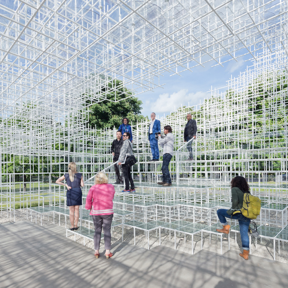 Sou Fujimoto was considered "a risk" for the 2013 Serpentine Gallery Pavilion