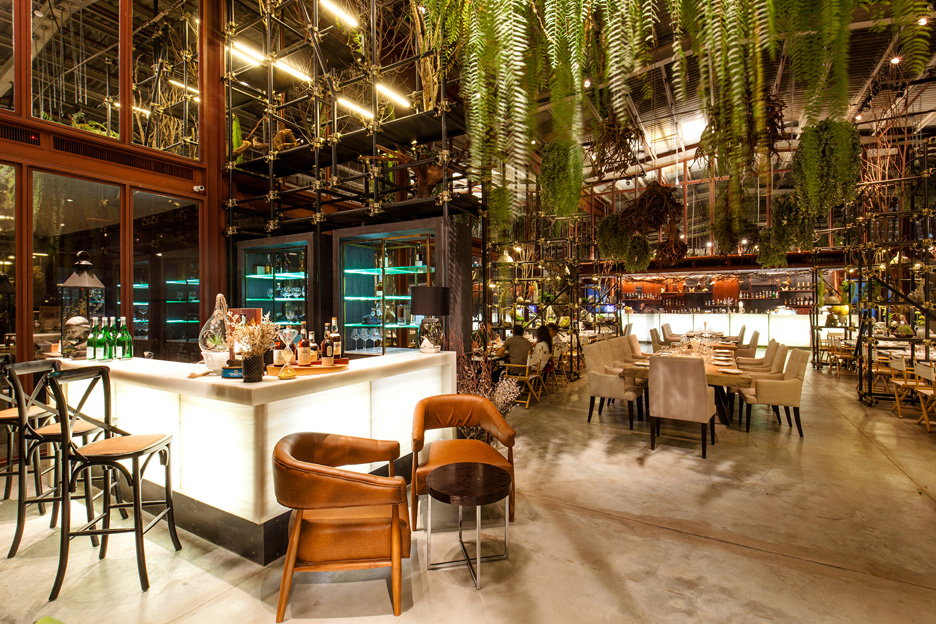 Vivarium restaurant in Bangkok by Hypothesis