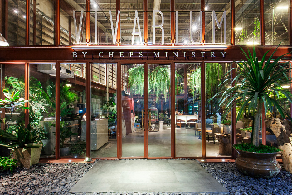 Vivarium restaurant in Bangkok by Hypothesis