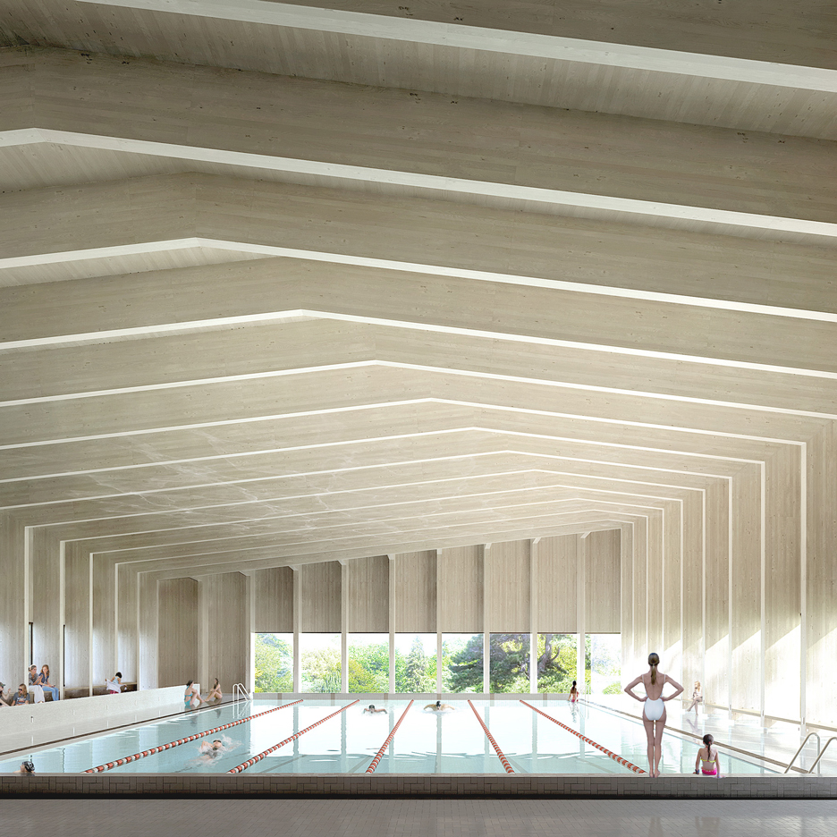 Ashtead pool by Hawkins Brown