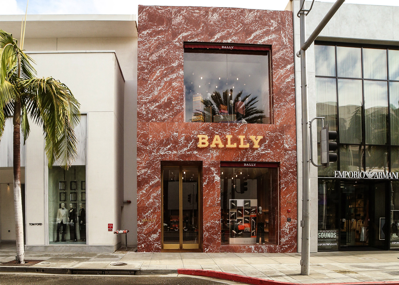 David Chipperfield designs Bally flagship store in Beverly Hills