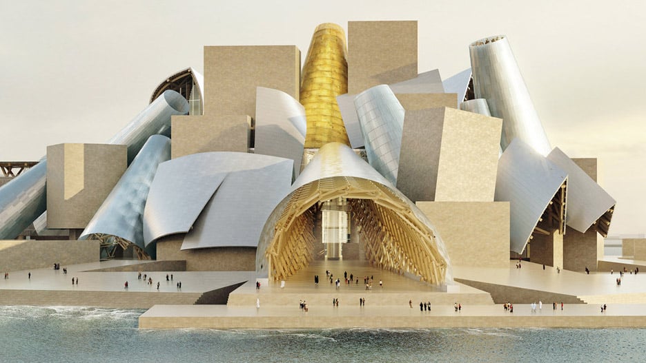 Frank Gehry Guggenheim Abu Dhabi
