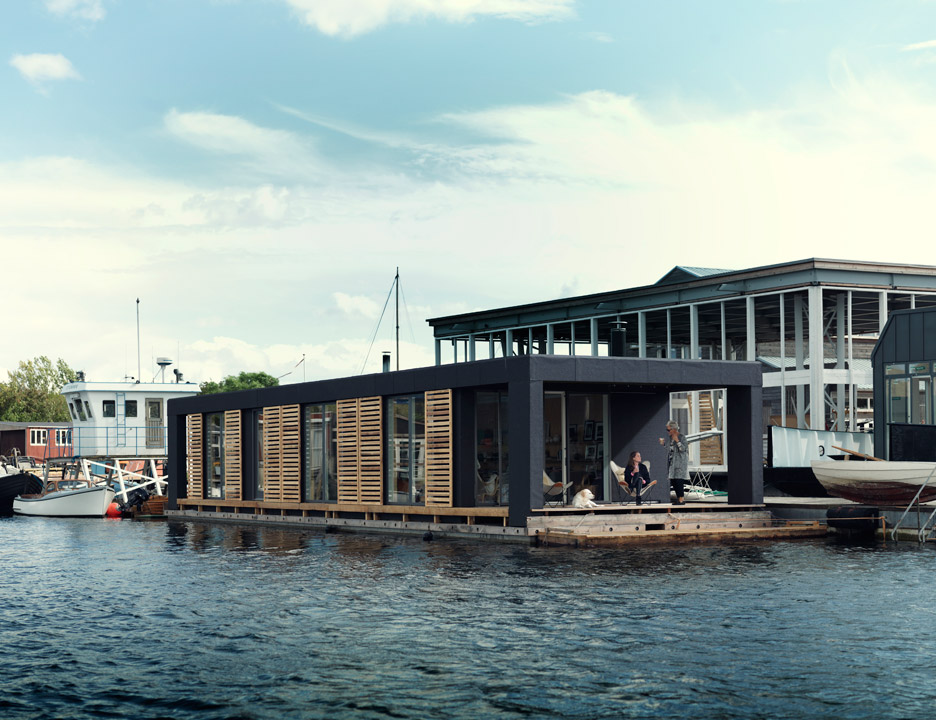 Copenhagen House Boat by Laust Nørgaard