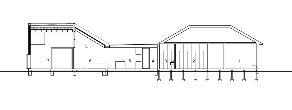 Section of Hoddle House in Melbourne by Freadman White