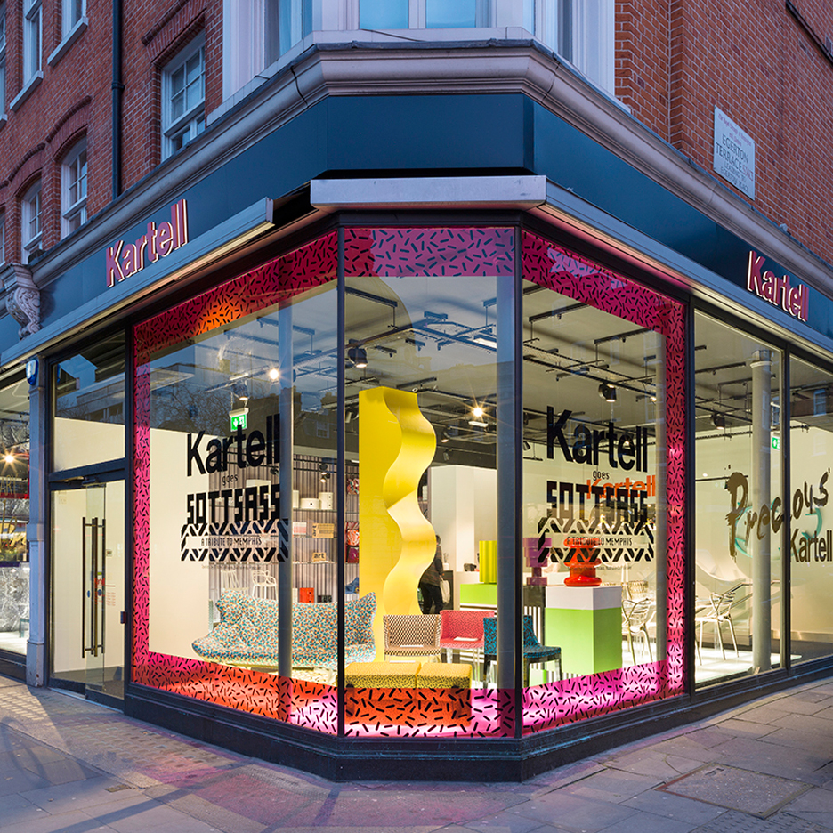 Kartell opens first UK flagship in London's Kensington