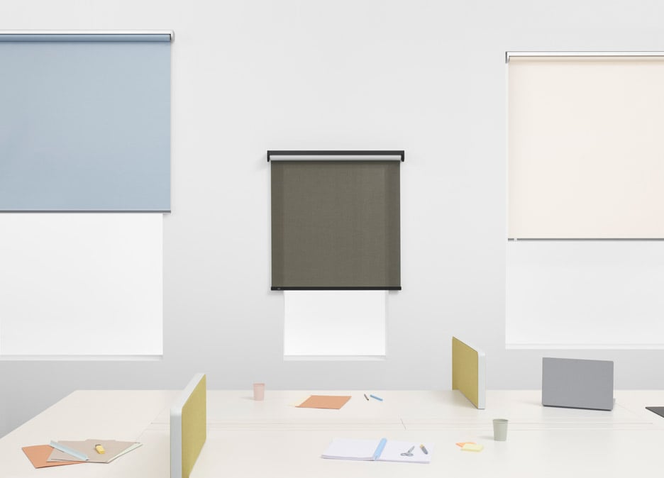 Roller blinds by Bouroullec for Kvadrat