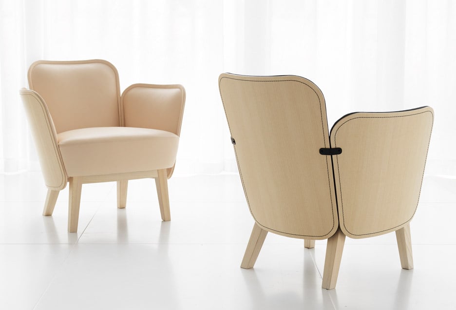 Sofa and armchair by Farg & Blanche for Gärsnäs