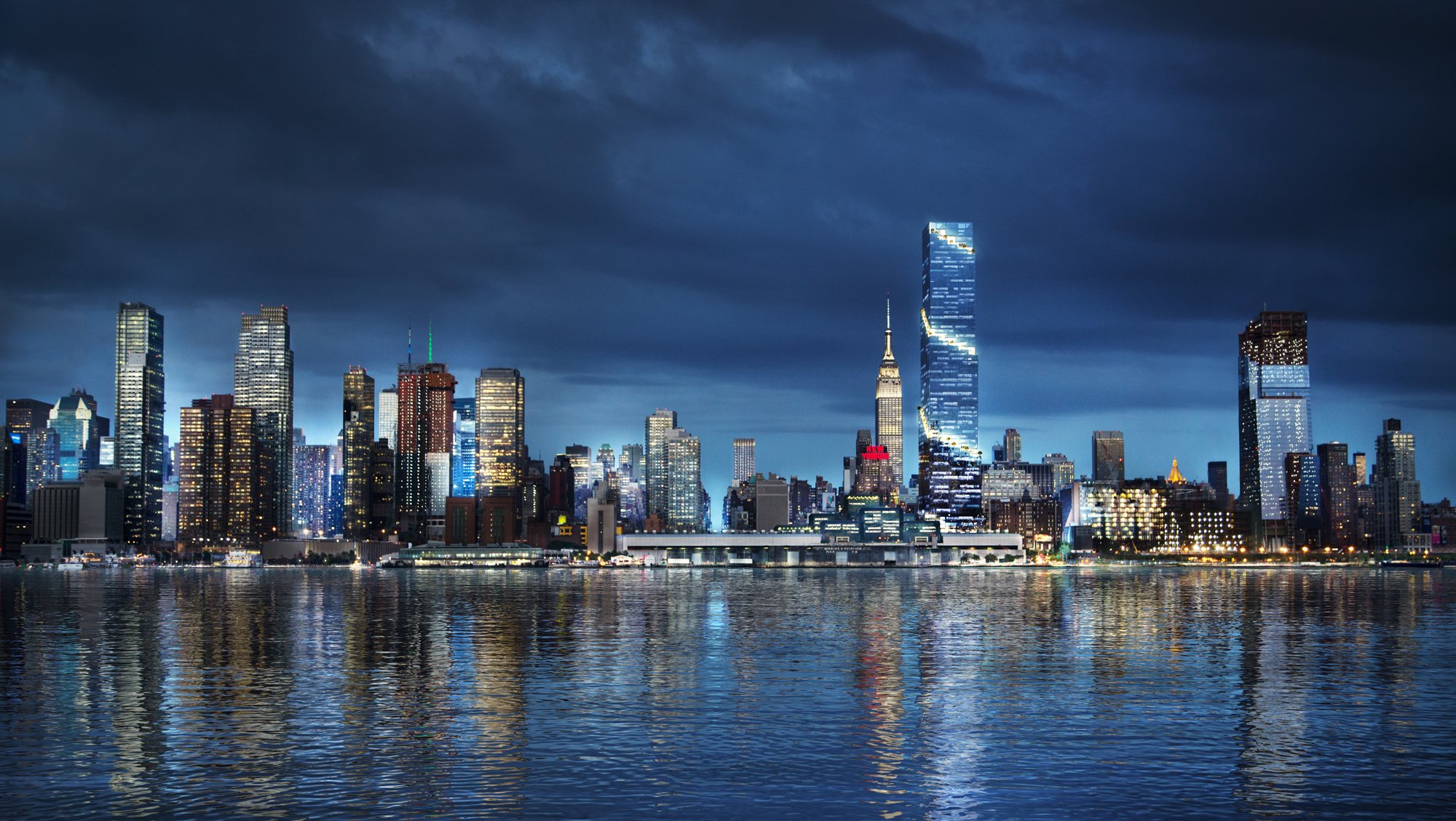 Bjarke Ingels' 66-story Spiral Tower Tops Out At Hudson, 44% OFF