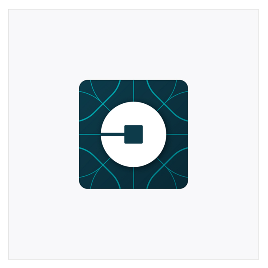 Uber's new logo designed by the company's CEO