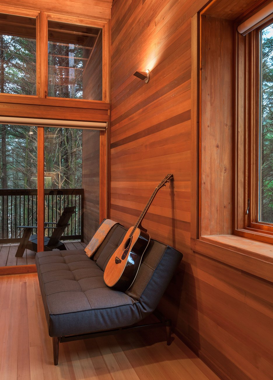 Whitewail Woods cabins by HGA