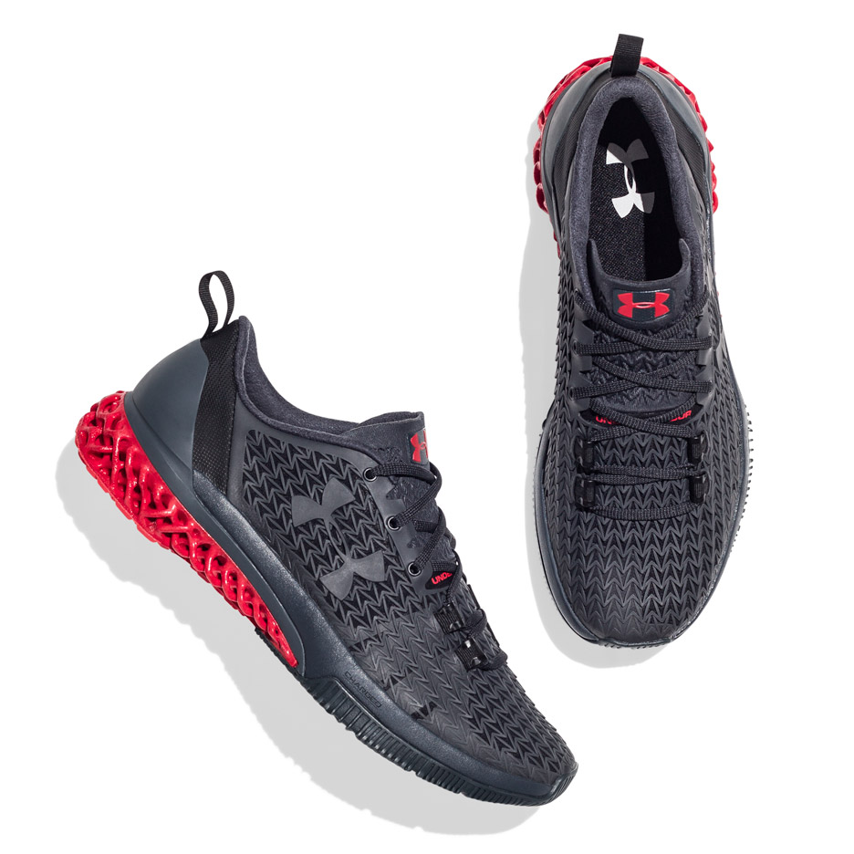 3D-printed trainer designed by Under Armour