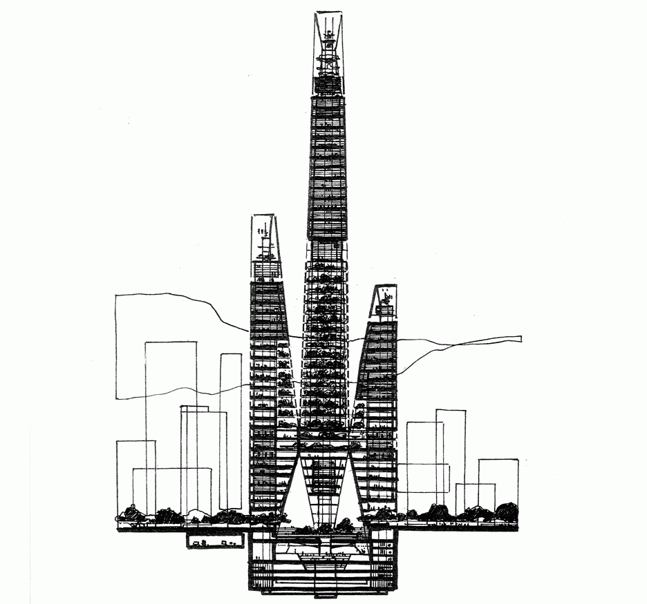 Arcology Skyscraper for Hong Kong by WestonWilliamson