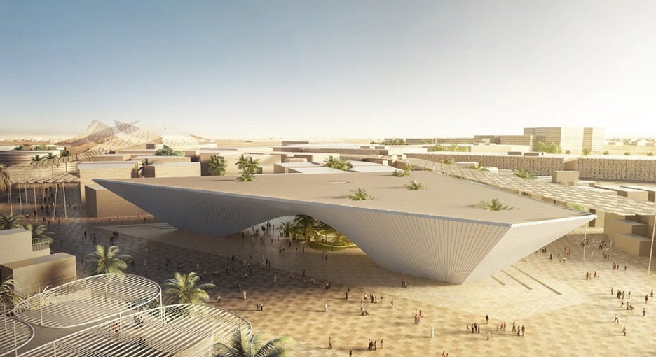 BIG's Opportunity Pavilion from the Dubai Expo 2020