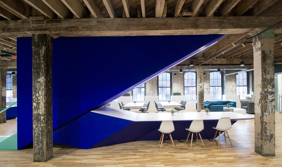 Coworking space by Leeser Architecture