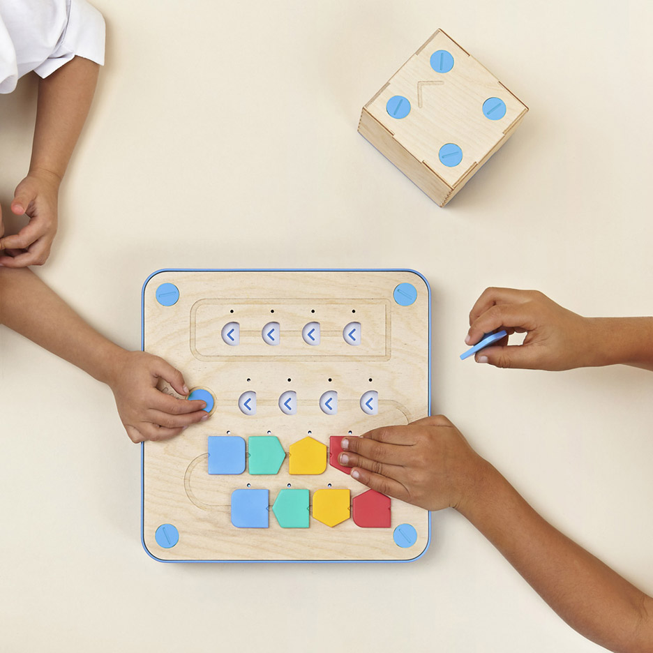 Cubetto is a wooden robot designed to teach toddlers how to code