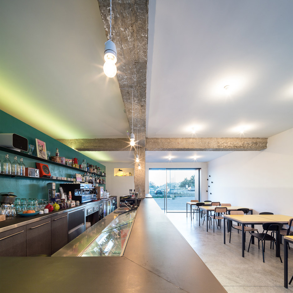 Eco Bar and Cafe by Giuseppe Gurrieri in Sicily, Italy. Photograph by Filippo Poli
