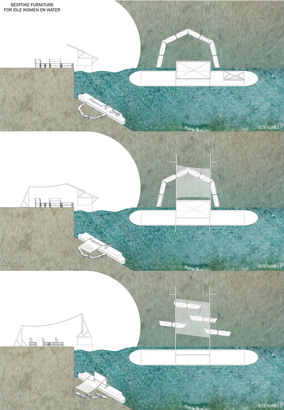 Floating arts centre for Idle women by Muf