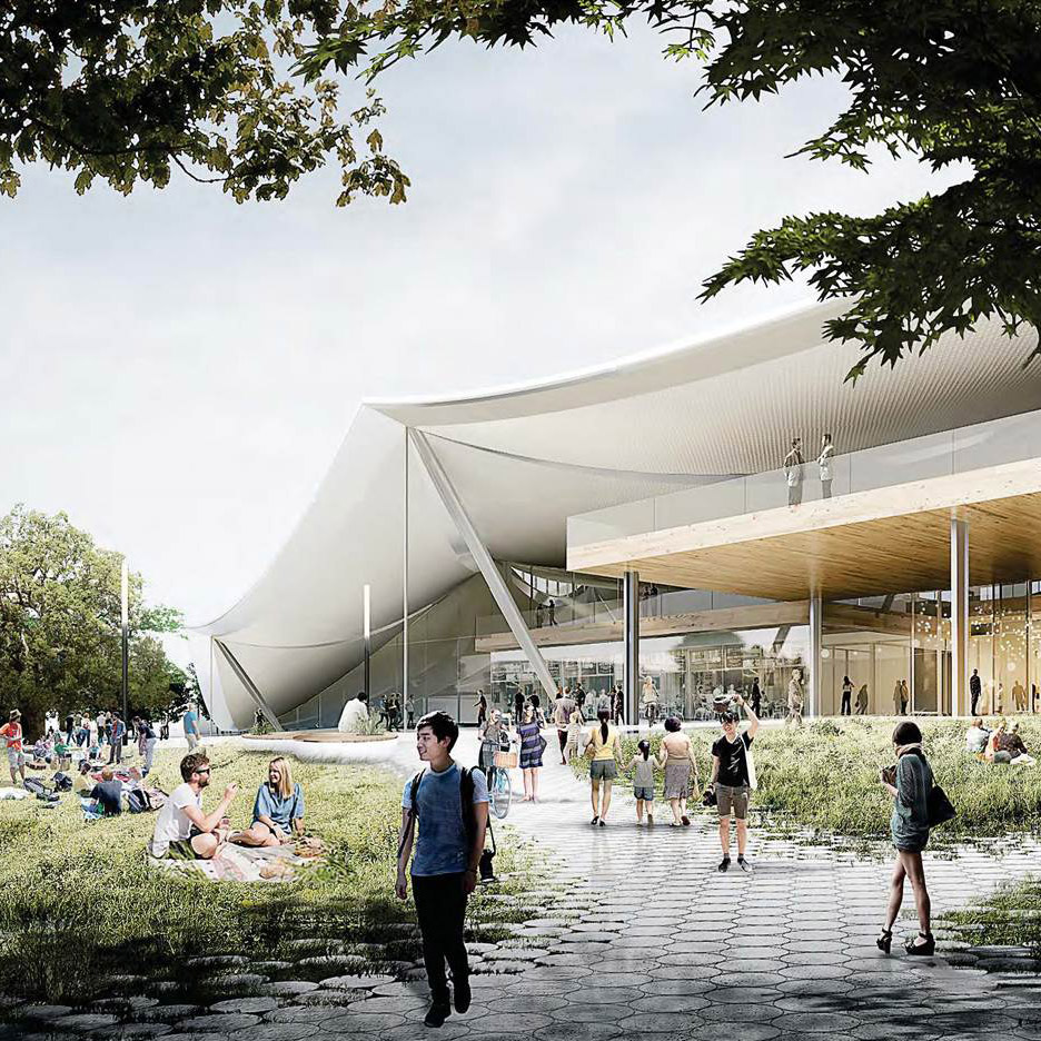 BIG and Heatherwick rework Google HQ design for smaller Mountain View site