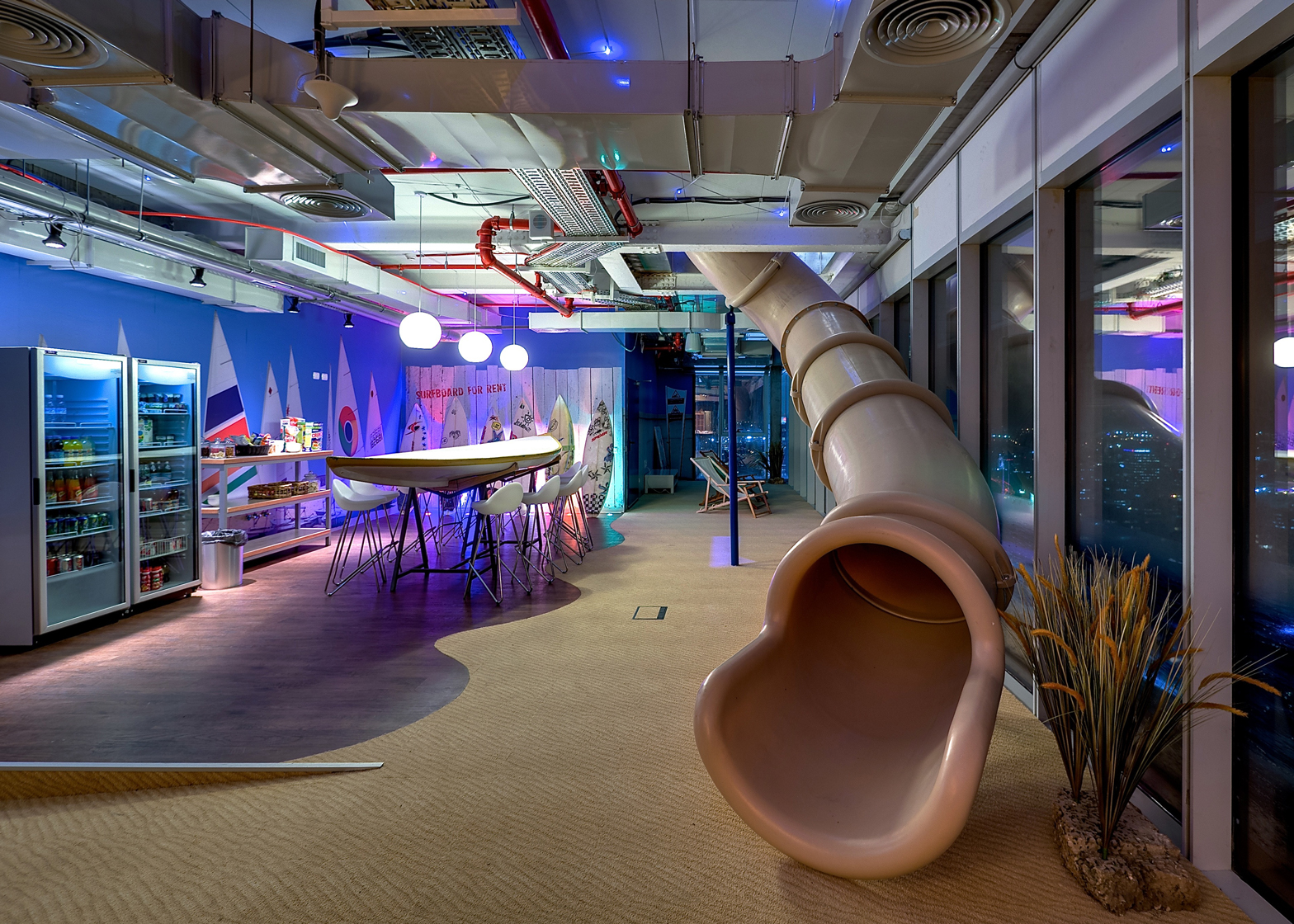 Google Tel Aviv Office Interior  Dezeen Ban 