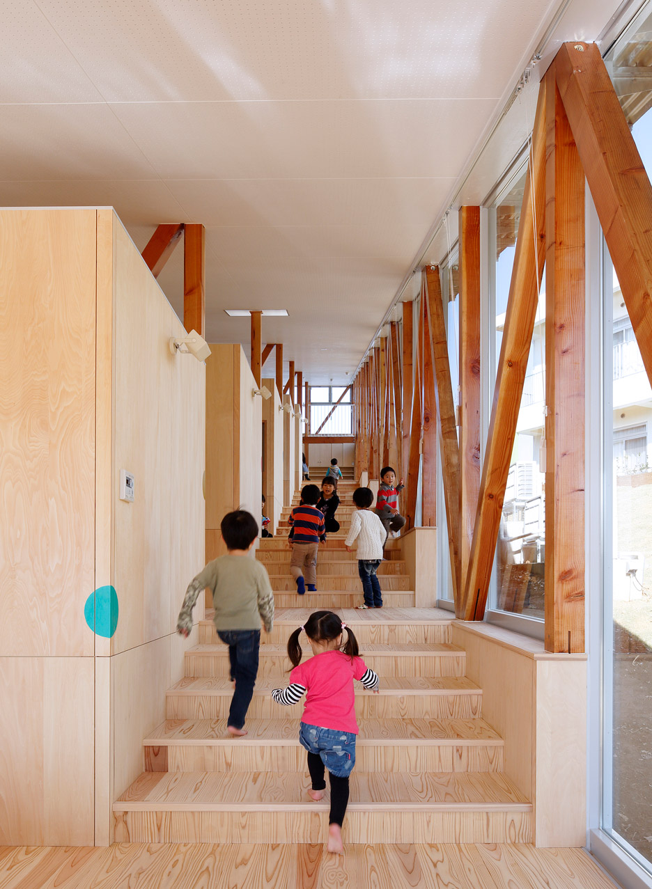 Hakusui Nursery School by Yamazaki Kentaro Design Workshop