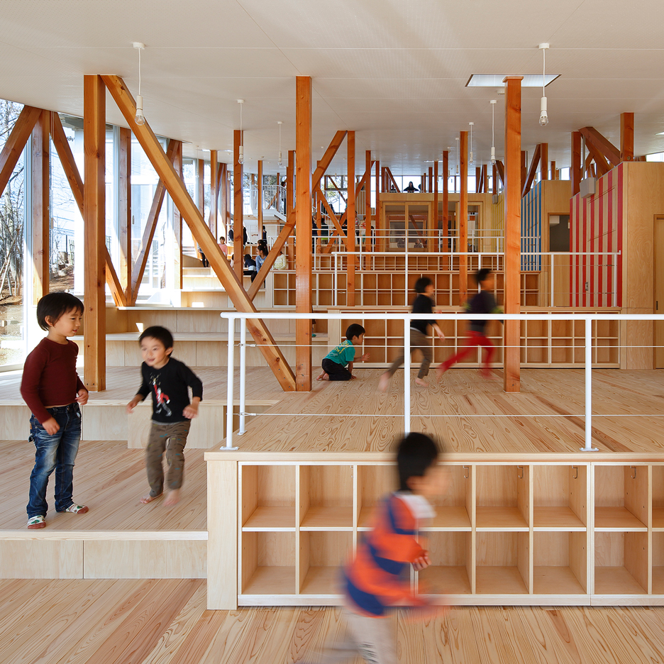 Hakusui Nursery School by Yamazaki Kentaro Design Workshop