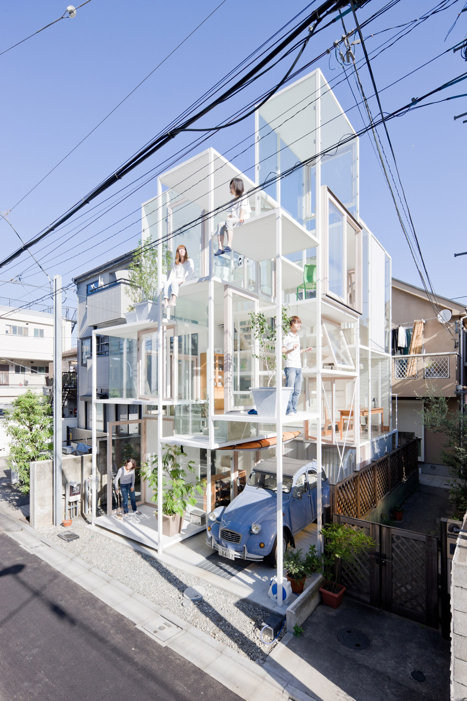 House NA, Tokyo, Japan by Sou Fujimoto, 2007–2011