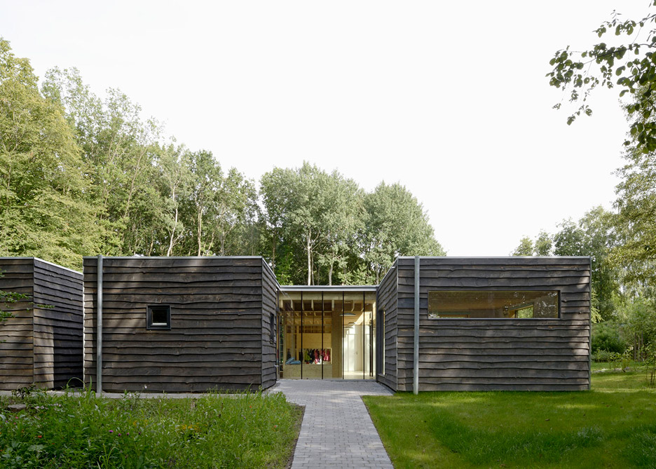 Kinderkrippe by Kraus Schonberg Architekten a timber Nursery School in Hamburg Germany