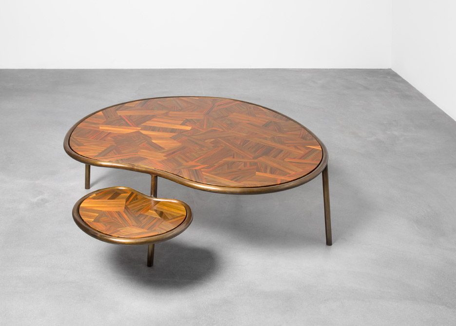 Animal Center Table, 2016. Courtesy of Carpenters Workshop Gallery Manufatura new work exhibition by Brazilian designers and brothers Humberto and Fernando Campana in Paris, France