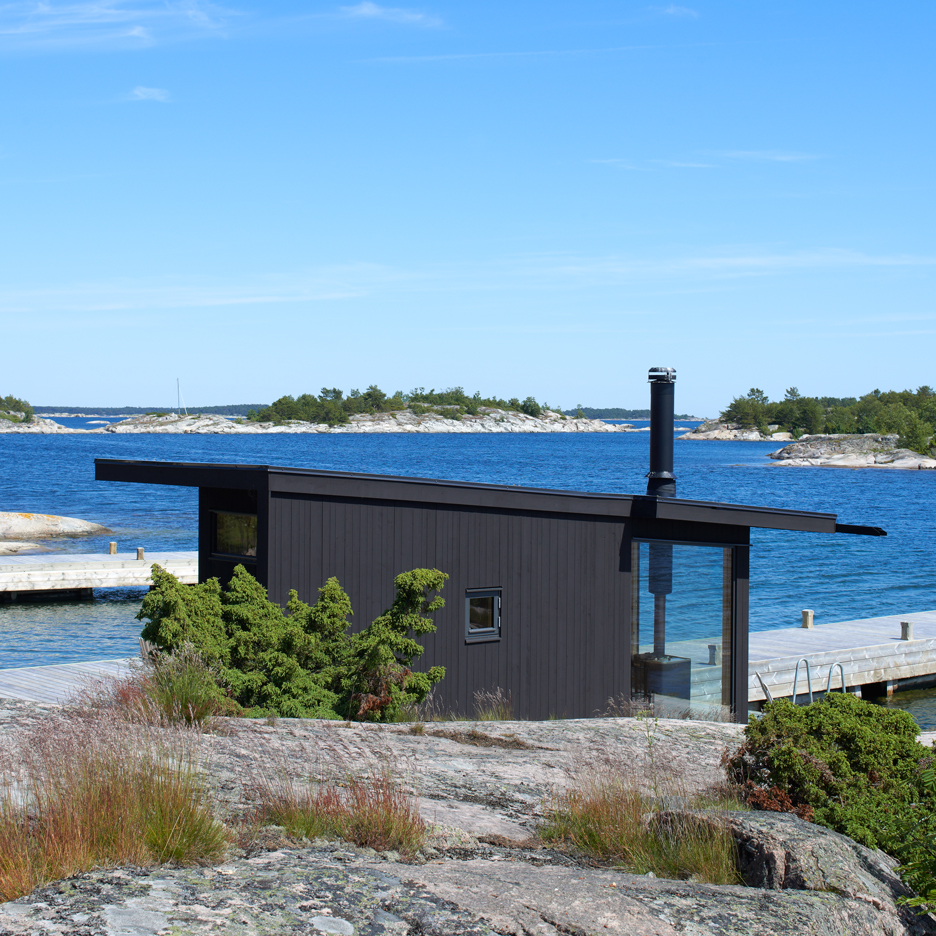 Small houses far out in the archipelago of Stockholm by Margen Wigow Arkitektkontor