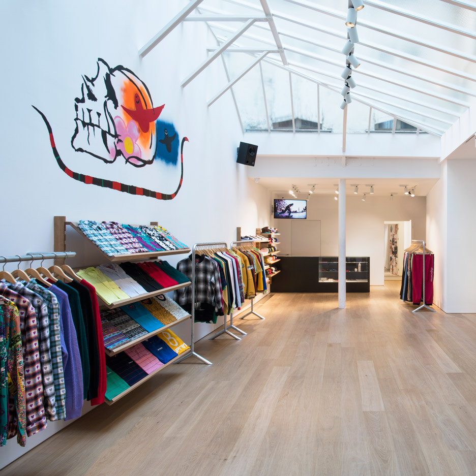Brinkworth designs "honed and clean" interior for Supreme Paris store