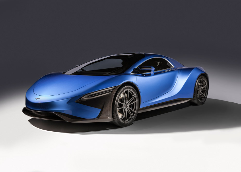 Techrules unveils turbine-recharging tech in "China's first supercar"