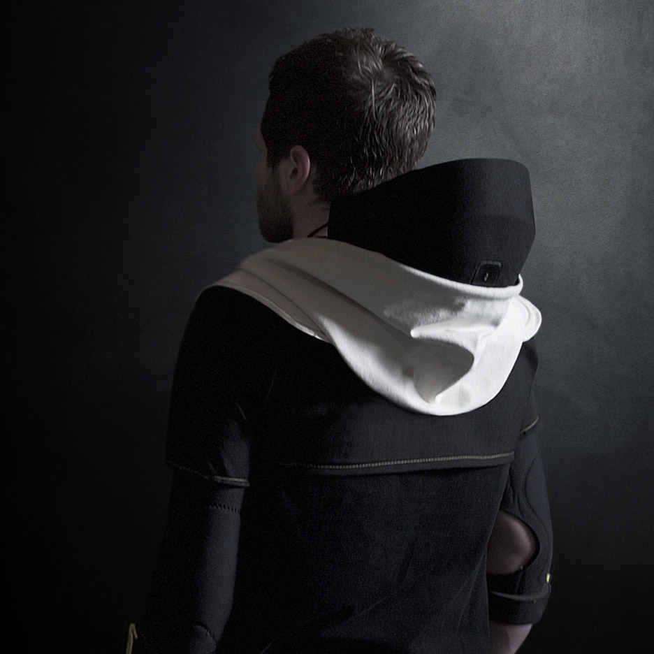 Artefact's Shadow hoodie immerses wearers in virtual reality