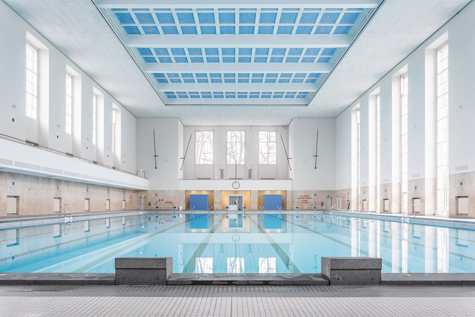 1930's Swimming Hall Finckensteinallee by Veauthier Meyer Architects