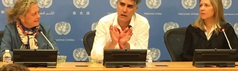 Alejandro Aravena at the Pritzker Prize press conference