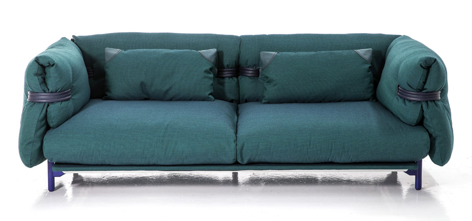 Patricia Urquiola belt range of furniture for Moroso at Milan design week 2016
