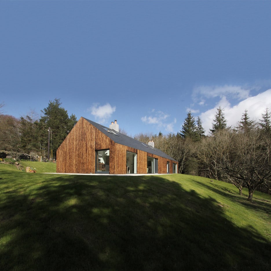Blakeburn Cottage by A449 Architects in Roxburghshire in Scotland