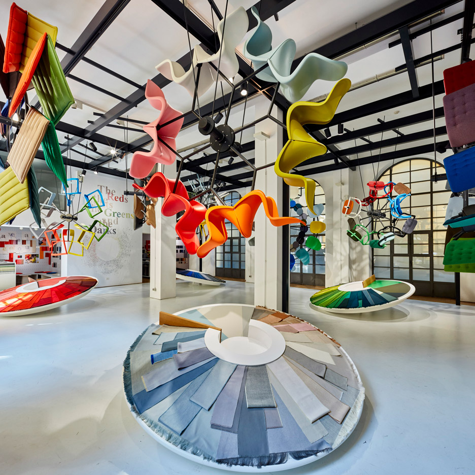 Hella Jongerius creates Colour Machine installation inside CasaVitra